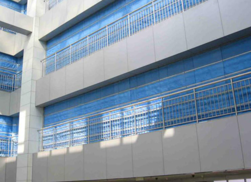 無機布防火卷簾門工程